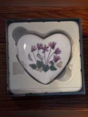 Botanic Garden Trinket Box VTG